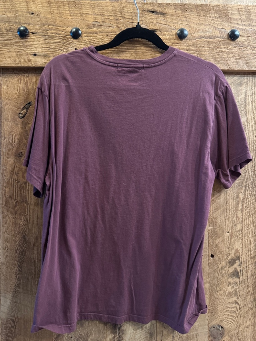 Daydreamer Plum Graphic Tee with Cream Print - Picture 5 of 5